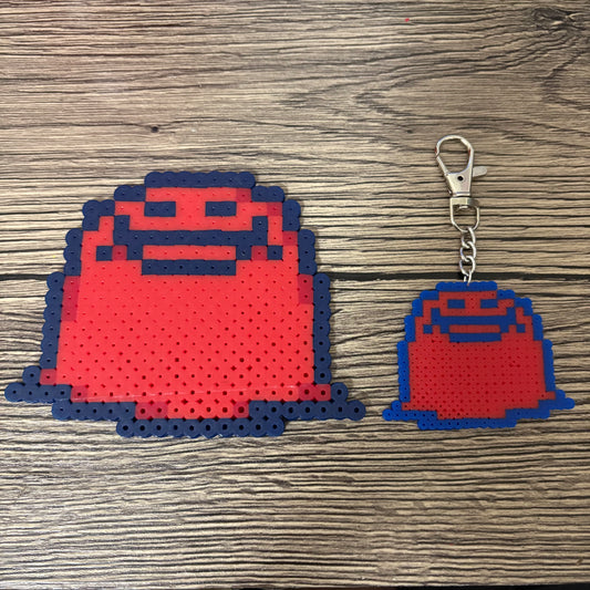 Perler bead Nubert from Deltarune