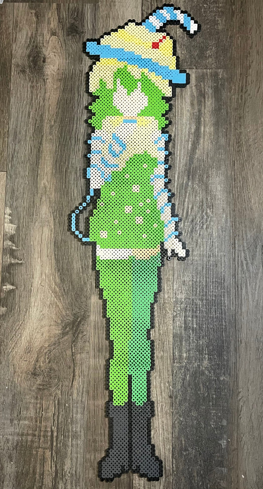 2ft Perler bead Tia Safalin from Your Turn to Die