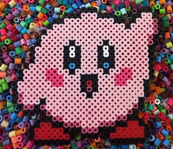 perler bead kirby