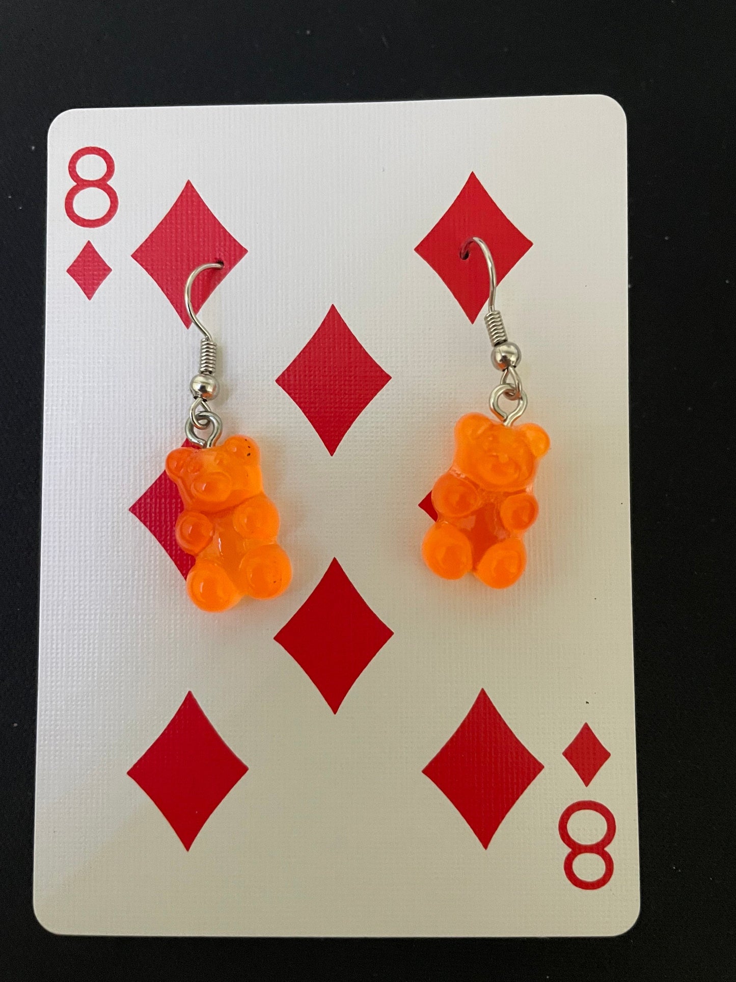 nickel free gummy bear earrings