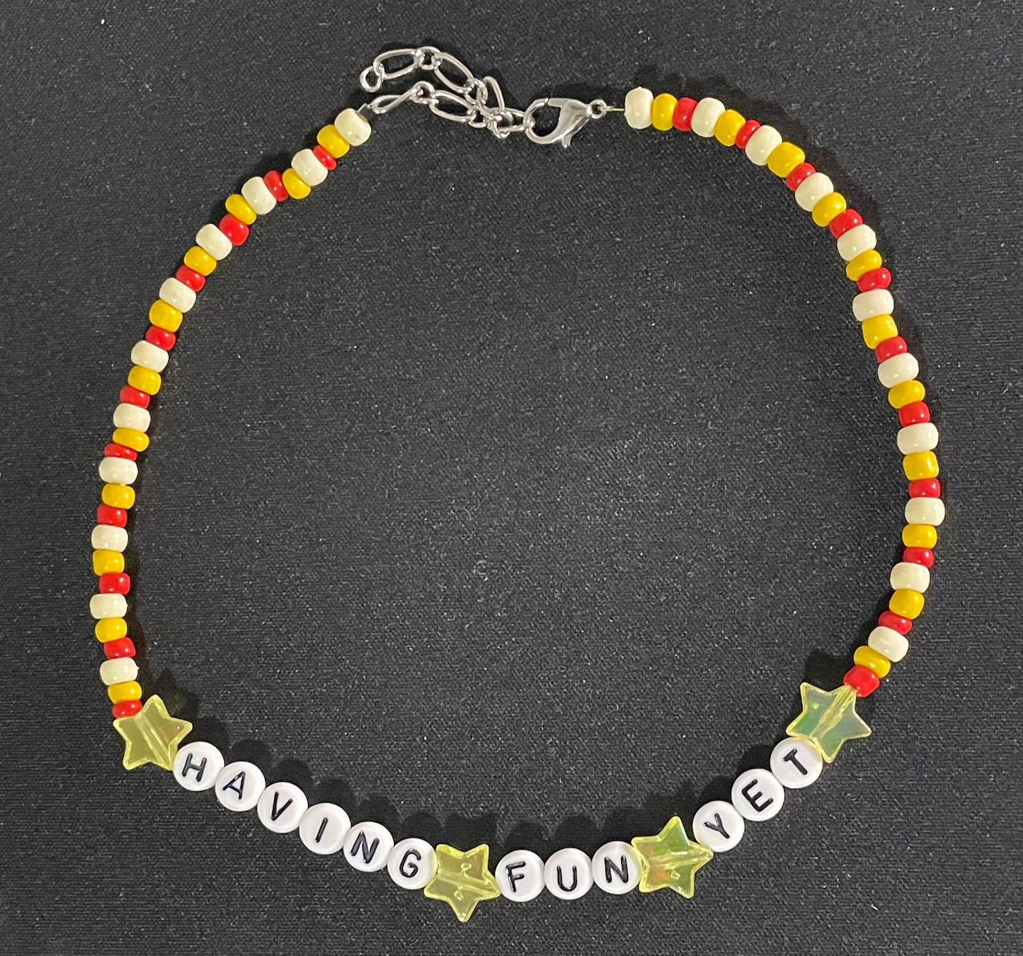 fnaf Security Breach Sundrop beaded necklace
