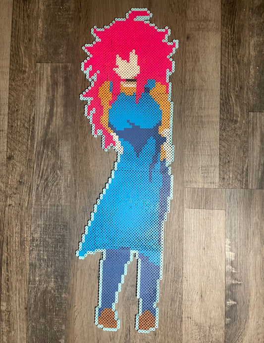 2ft Perler bead Nao Egokoro from Your Turn to Die