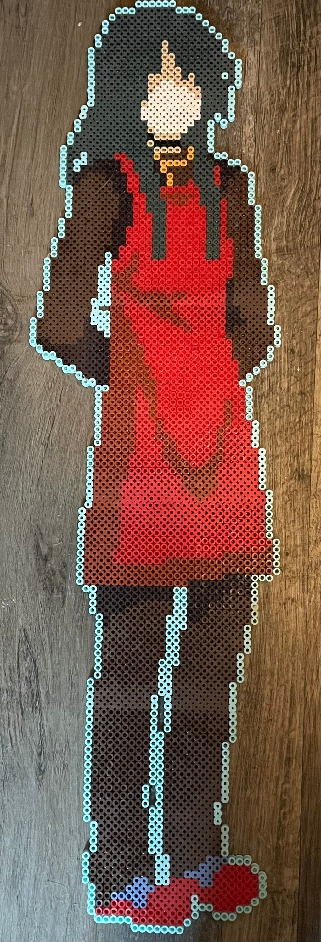 2ft Perler bead Kai Satou from Your Turn to Die