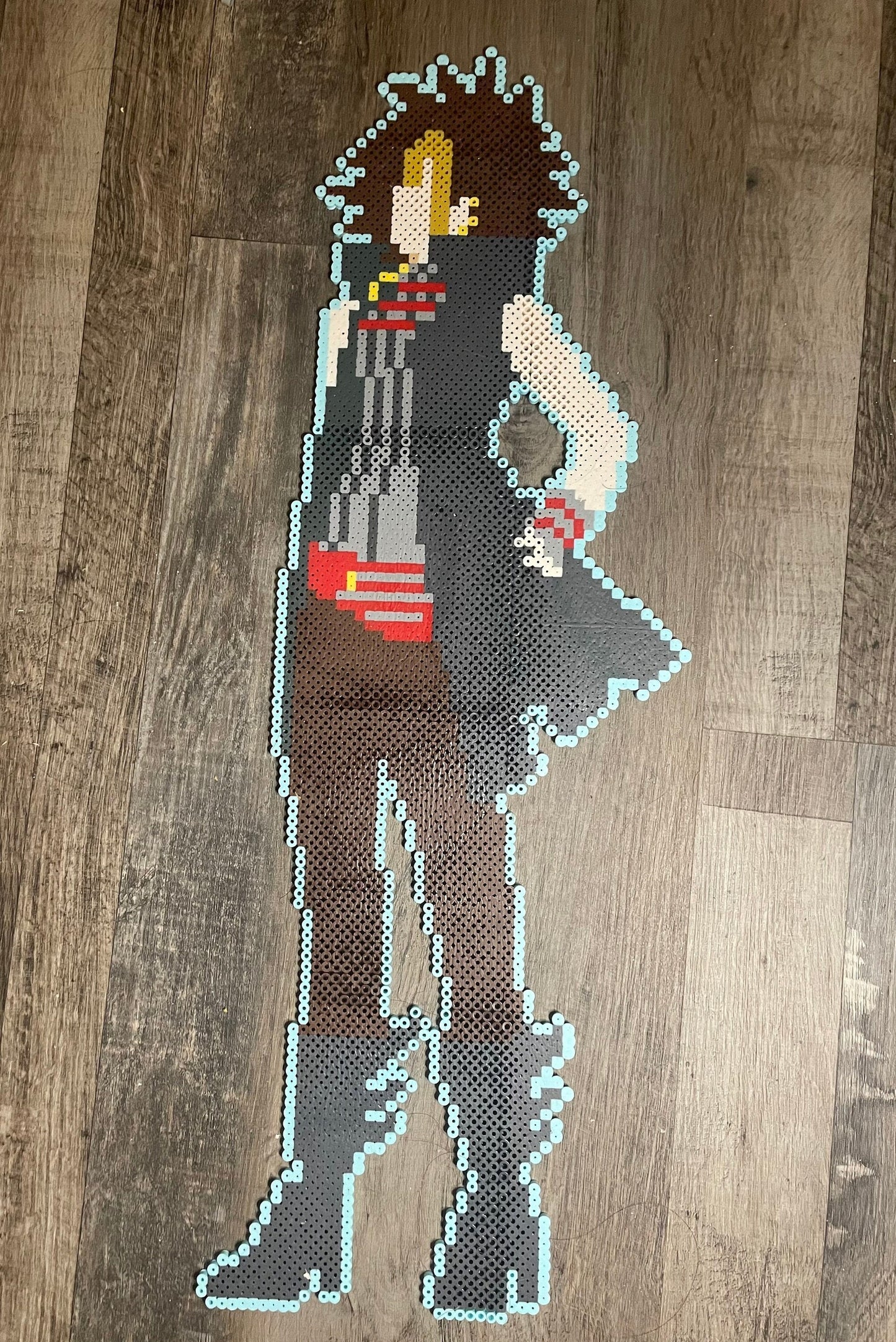 2ft Perler bead Reko Yabusame from Your Turn to Die