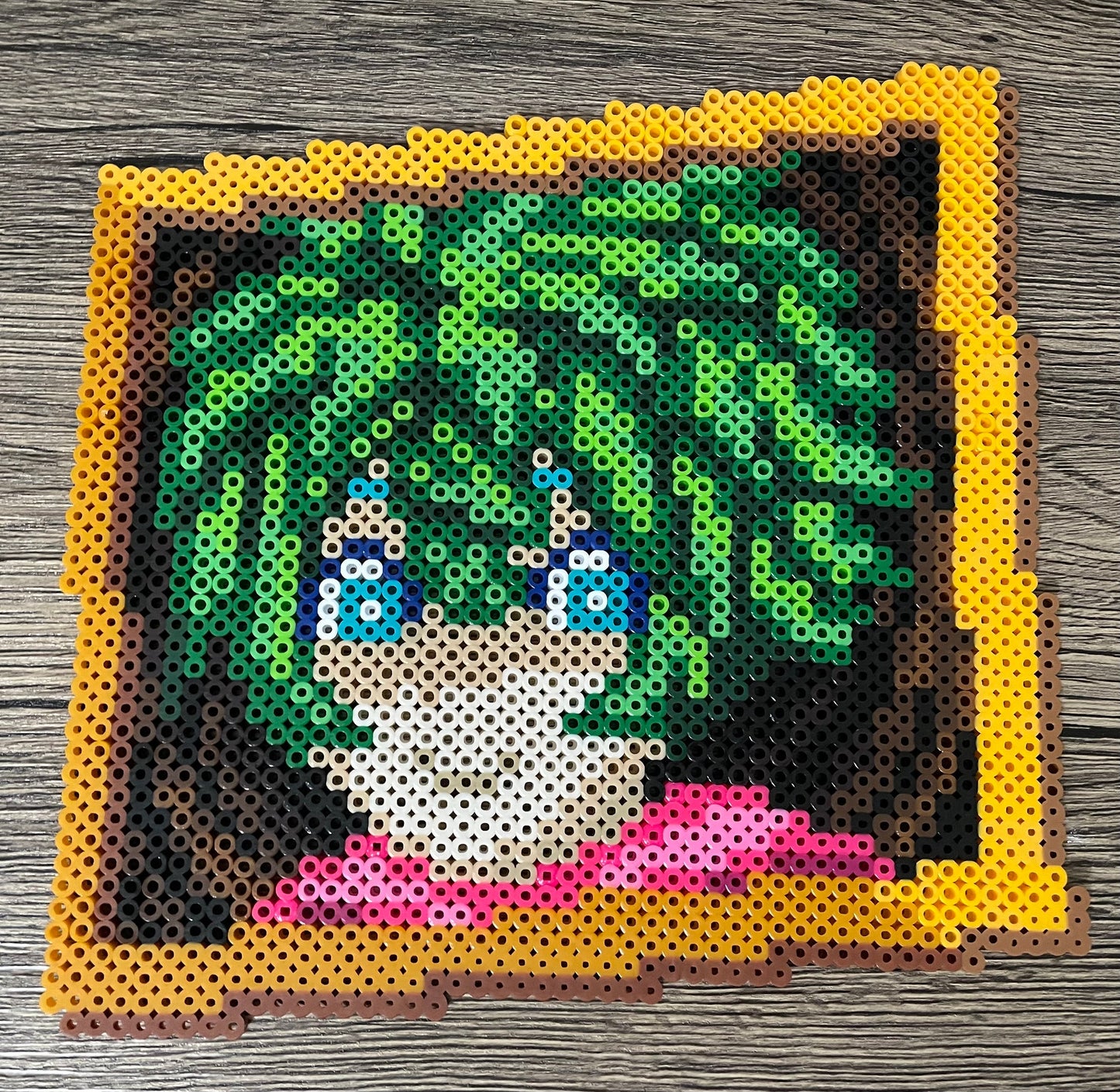 9 inch Perler bead Sou Hiyori picture from Your Turn to Die